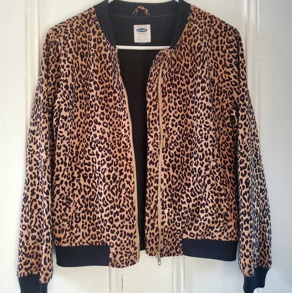 Leopard Print Jacket - image 1